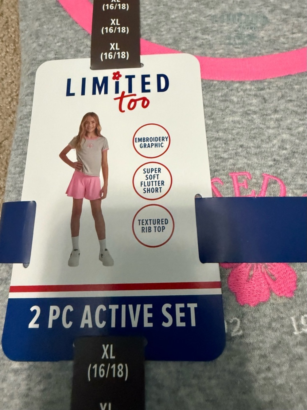 Limited Too Pink Active Set